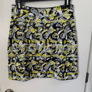 French Connection Sequin Embellished Skirt - Multicolor